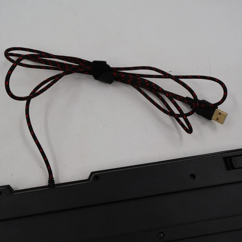 MSI Interceptor DS4100 Gaming Keyboard Black Red Wired USB Low Profile PC